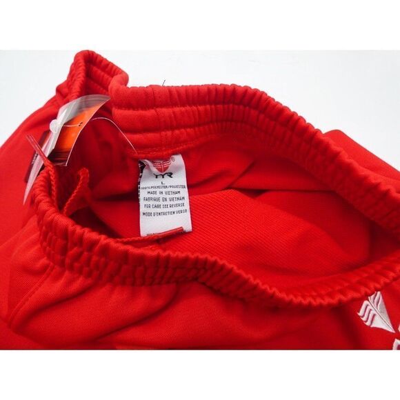TYR Always in Front Men’s Athletic Pants, Red, Size L - Picture 4 of 7